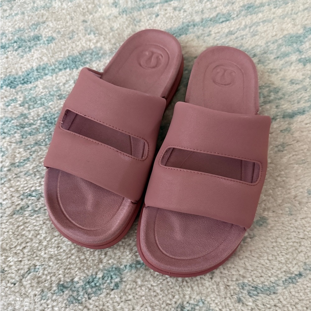 New Lululemon Women's Restfeel Sandal (7) Spiced Chai